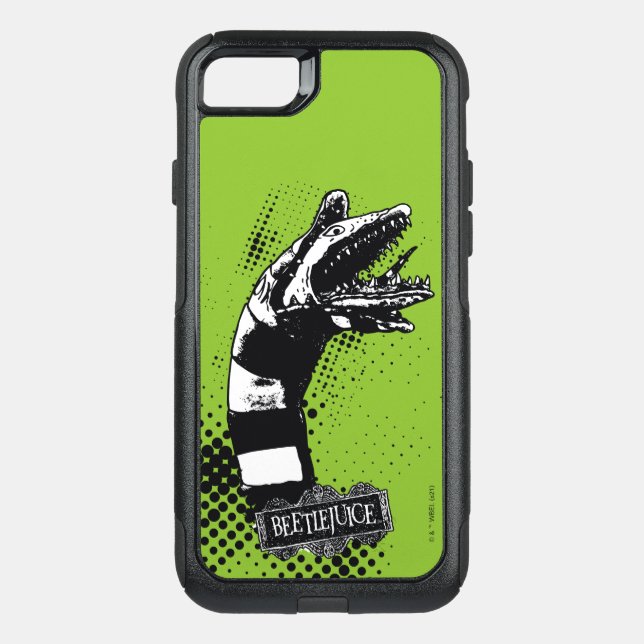 Beetlejuice | Sandworm Illustration Otterbox iPhone Case (Back)