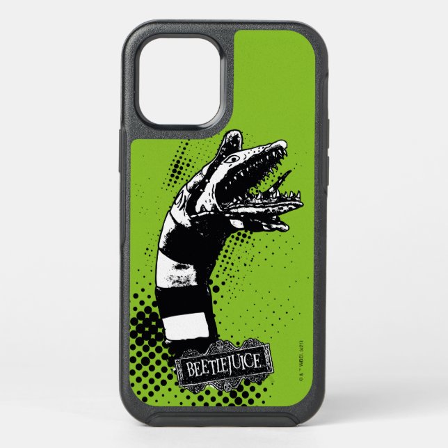 Beetlejuice | Sandworm Illustration Otterbox iPhone Case (Back)