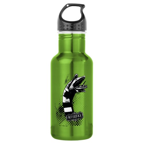 Beetlejuice  Sandworm Illustration Stainless Steel Water Bottle