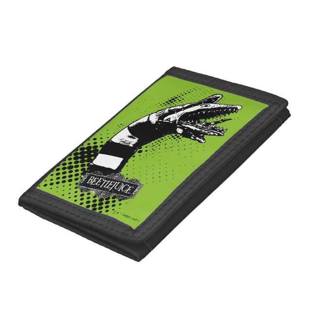 Beetlejuice | Sandworm Illustration Trifold Wallet (Bottom)