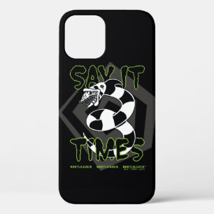 Beetlejuice   Say It 3 Times iPhone 12 Case