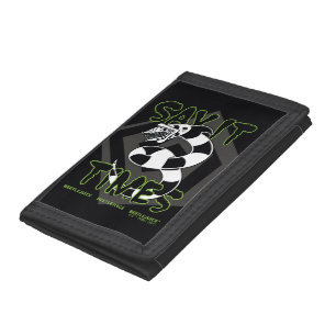 Beetlejuice Say It 3 Times Tri-fold Wallet