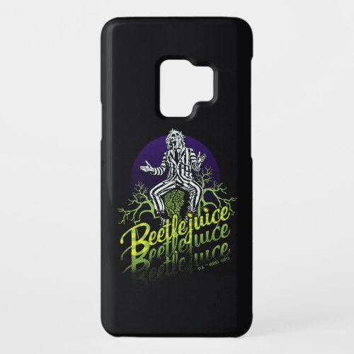 Beetlejuice  Sitting on a Tombstone Case_Mate Samsung Galaxy S9 Case