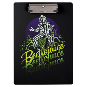 Beetlejuice Sitting on a Tombstone Clipboard