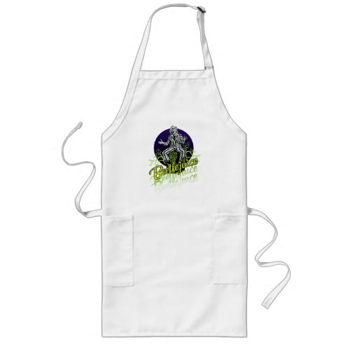 Beetlejuice  Sitting on a Tombstone Long Apron