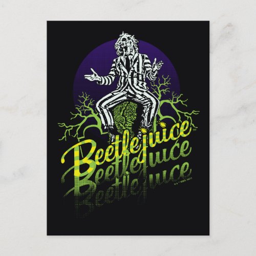 Beetlejuice | Sitting on a Tombstone