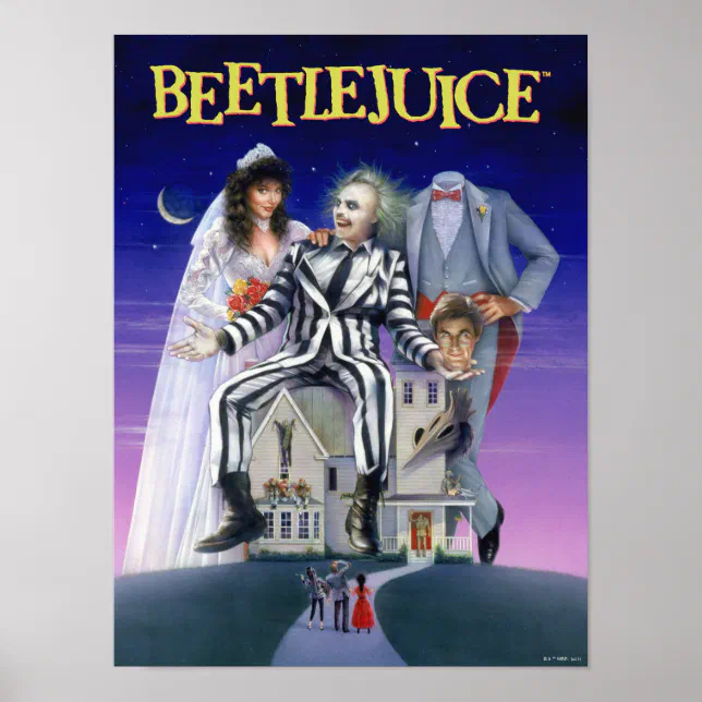 Beetlejuice | Theatrical Poster | Zazzle