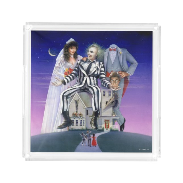 Beetlejuice | Theatrical Poster Acrylic Tray (Front)