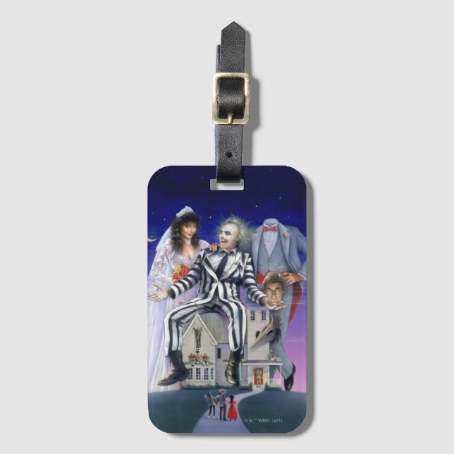 Beetlejuice | Theatrical Poster Luggage Tag (Front Vertical)