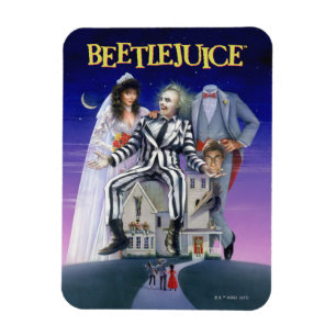 Beetlejuice   Theatrical Poster Magnet