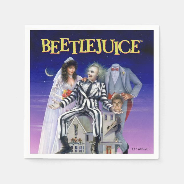 Beetlejuice | Theatrical Poster Napkins (Front)