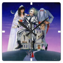 Beetlejuice | Theatrical Poster Square Wall Clock Beetlejuice | Theatrical Poster Square Wall Clock
