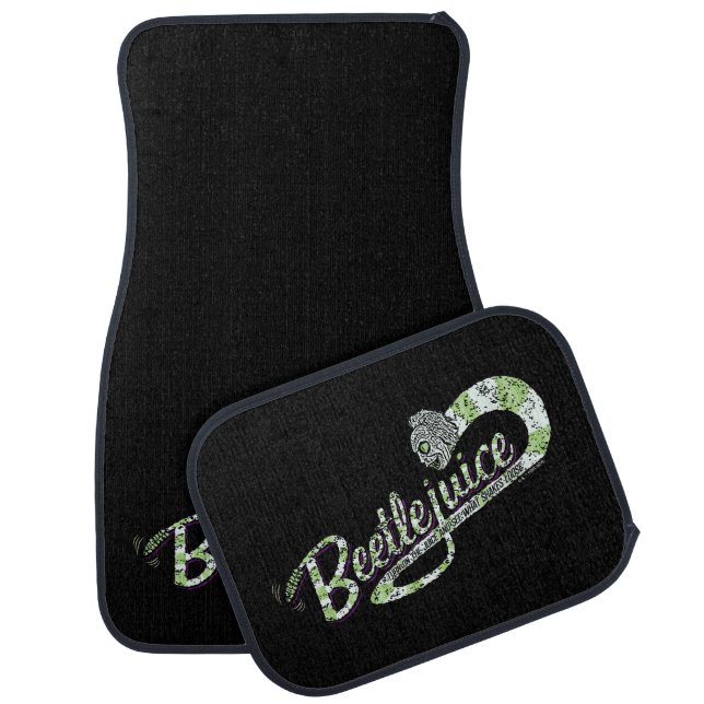 Beetlejuice | Turn on the Juice Car Floor Mat (Set)