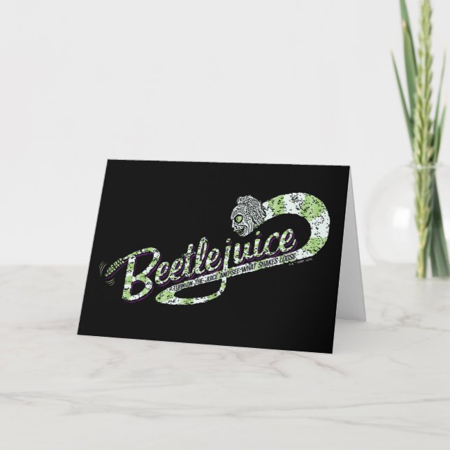Beetlejuice | Turn on the Juice Card (Front)