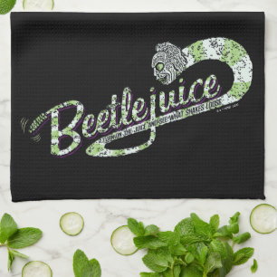 Beetlejuice   Turn on the Juice Kitchen Towel