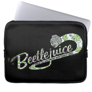 Beetlejuice Turn on the Juice Laptop Sleeve