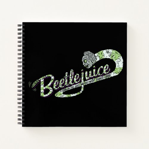 Beetlejuice  Turn on the Juice Notebook