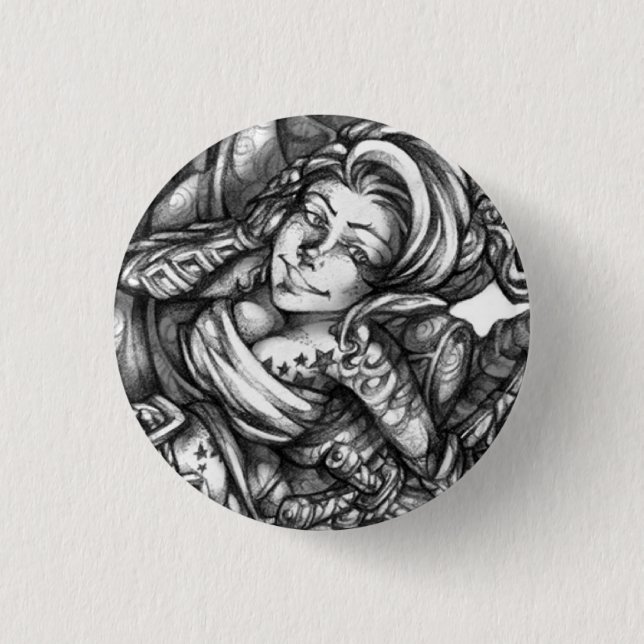 BeetleRider Pinback Button (Front)