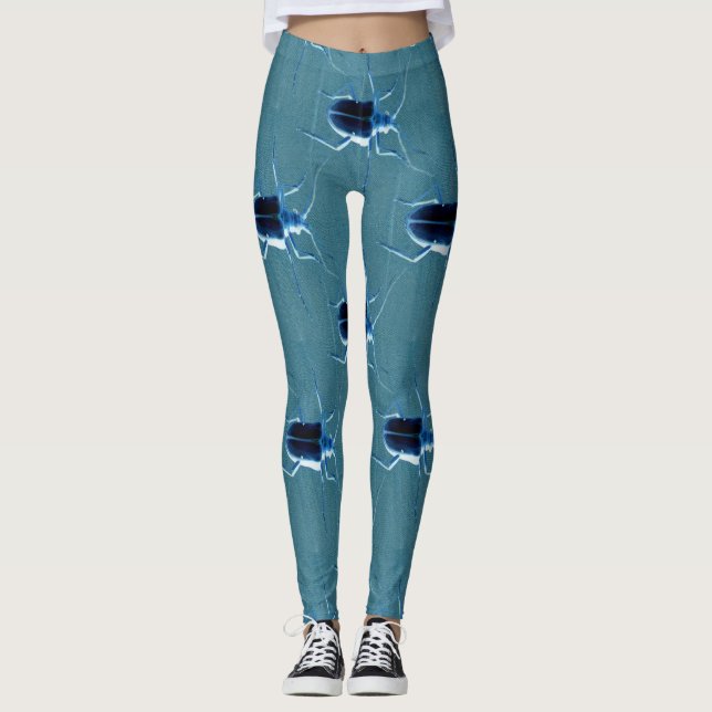 Beetle's Blues... Leggings (Front)