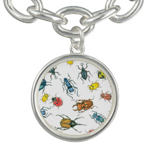 Beetles Charm Bracelet