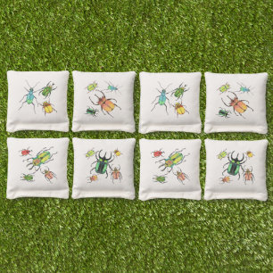 Beetles Cornhole Bags