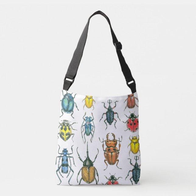 Beetles Crossbody Bag (Front)