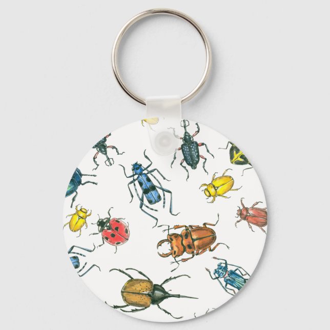 Beetles Keychain (Front)
