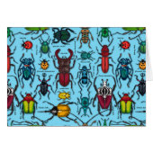 Beetles on blue (Front Horizontal)
