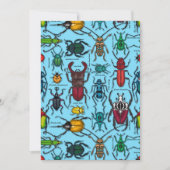 Beetles on blue (Front)