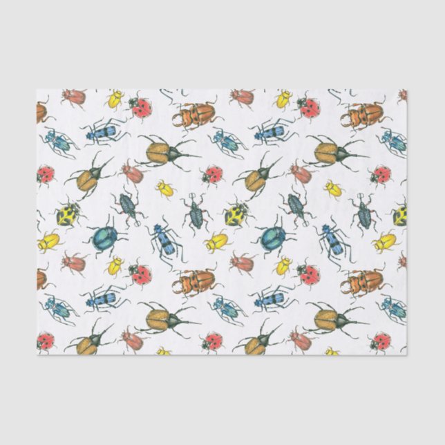 Beetles Tissue Paper (Front)