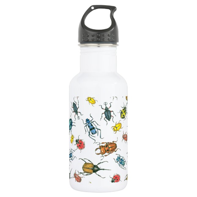 Beetles Water Bottle (Front)