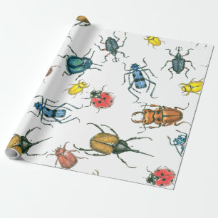 Beetles Wrapping Paper