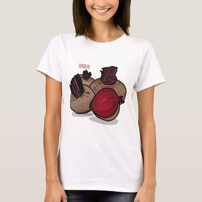 Beetroot cartoon illustration  T-Shirt (Front)
