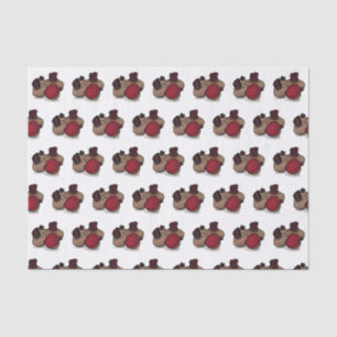 Beetroot cartoon illustration tissue paper