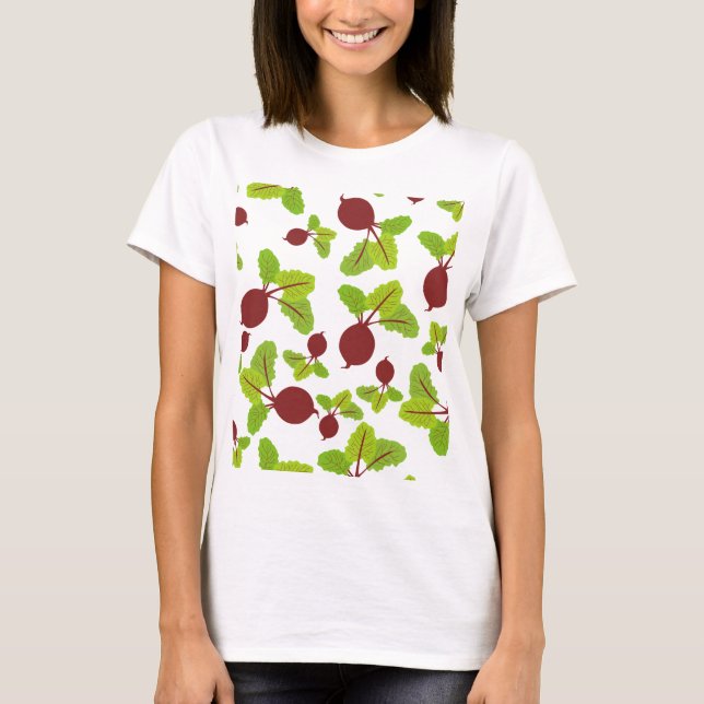 Beetroot Pattern T-Shirt (Front)