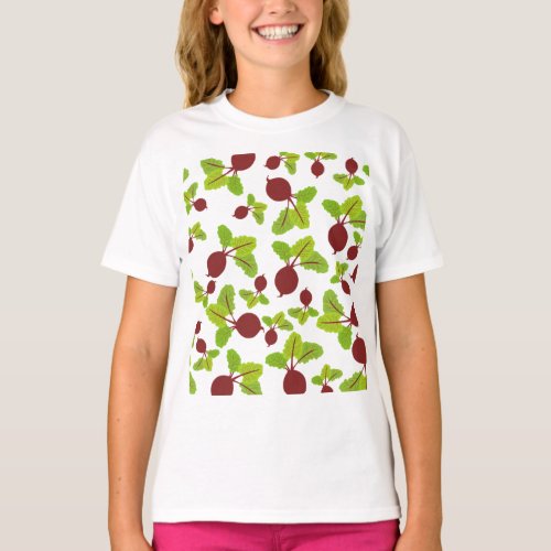 Beetroot Pattern T_Shirt