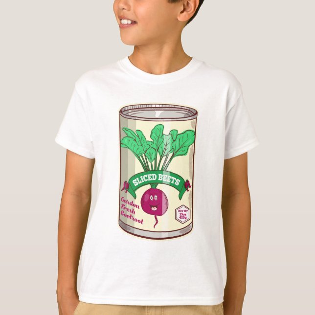 Beetroot Tin Can of Beets T-Shirt (Front)
