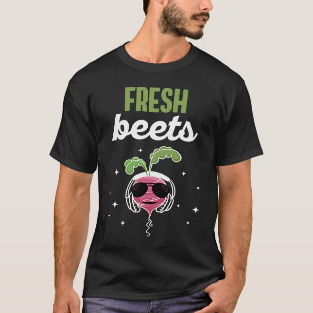 Beets Vegetable T-Shirt (Front)