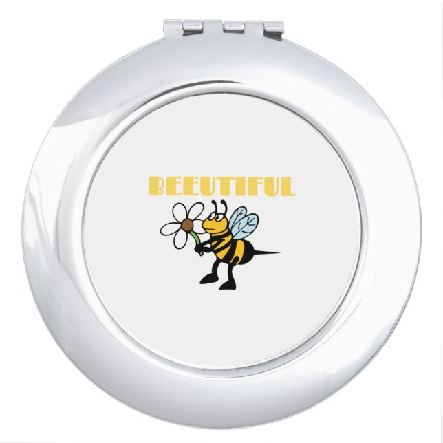 Beeutiful (Beautiful) Bee Mirror (Front)