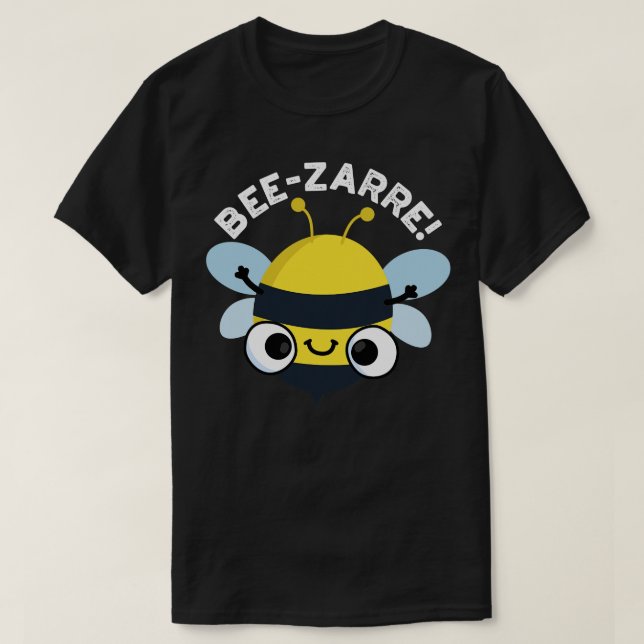 Beezarre Cute Bizarre Bee Pun 1 T-Shirt (Design Front)