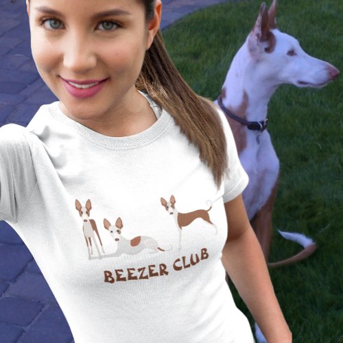 Beezer Club Ibizan Hound Podenco T_Shirt