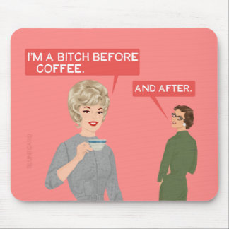 Before and after. mouse pad