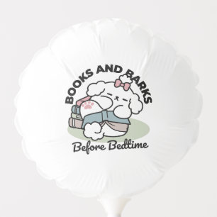 Before Bedtime with My Pup – Book and Dog Lover Balloon