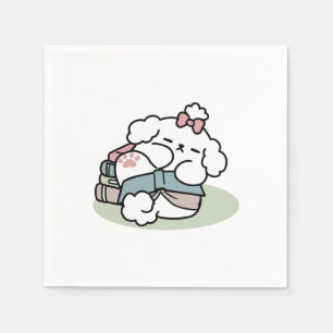 Before Bedtime with My Pup – Book and Dog Lover Napkins