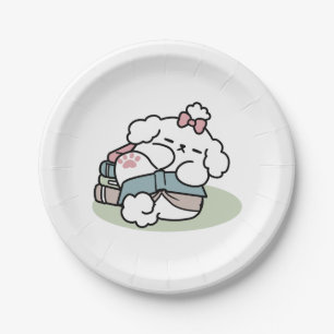 Before Bedtime with My Pup – Book and Dog Lover Paper Plates