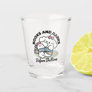 Before Bedtime with My Pup – Book and Dog Lover Shot Glass