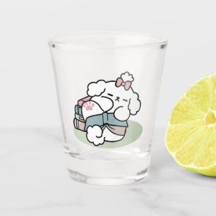 Before Bedtime with My Pup – Book and Dog Lover Shot Glass