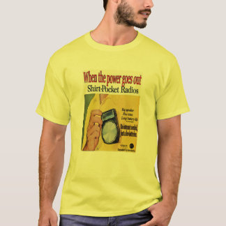 Before Cell Phone, Transistor Radios T-Shirt
