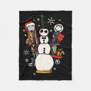 Before Christmas Nutcracker Trio  Fleece Blanket