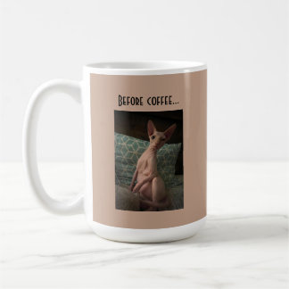 Before Coffee....After Coffee Coffee Mug
